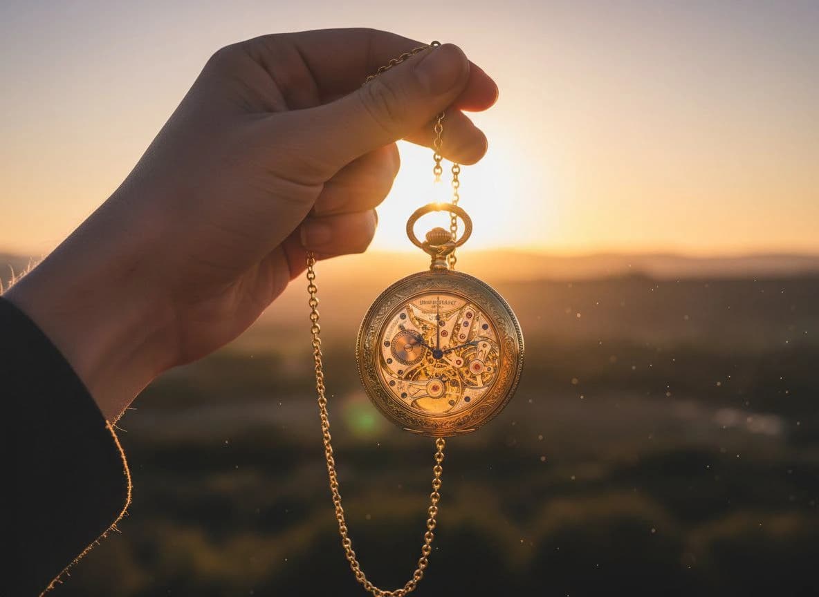 Mission - luxury watch on vintage map